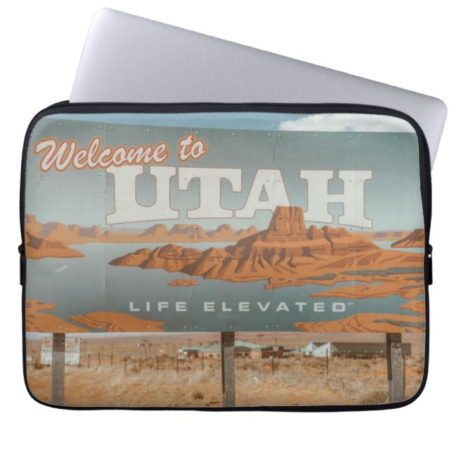 Utah Life Elevated Laptop Fodral (Framsidan)