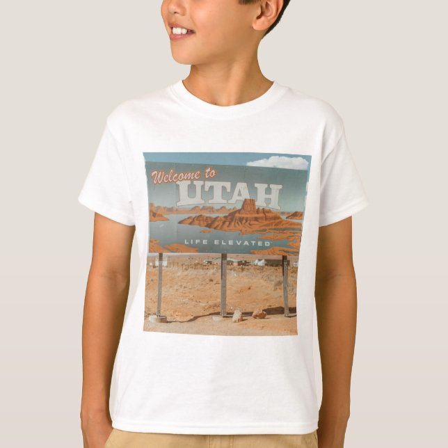 Utah Life Elevated T Shirt (Framsida)