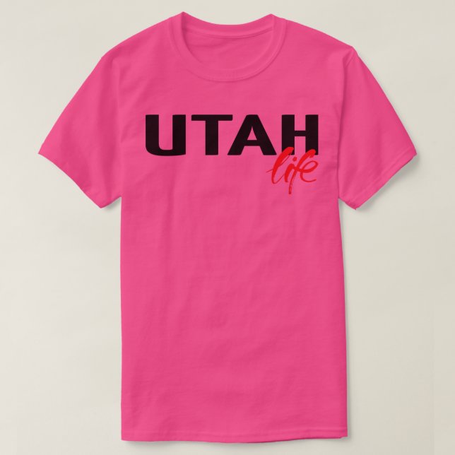 Utah Life T Shirt (Design framsida)