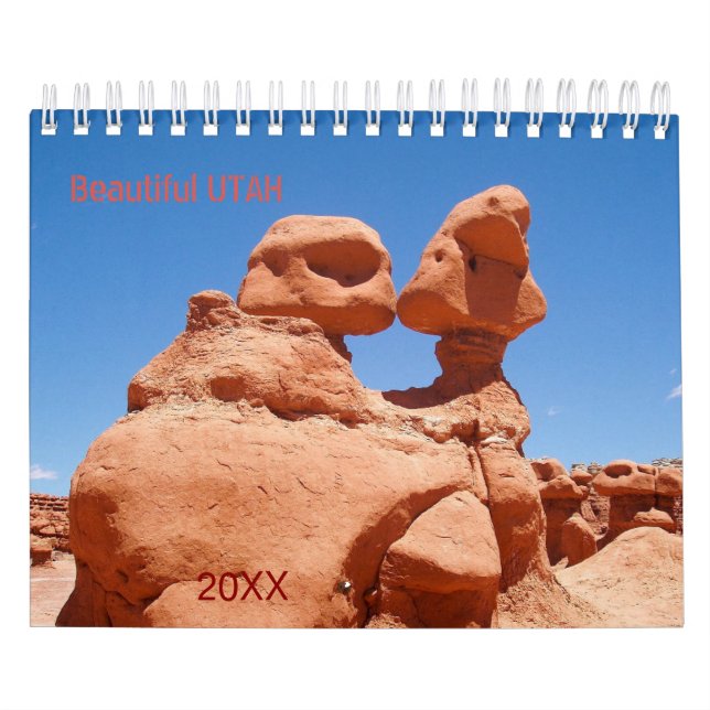 Utah liggande foto kalender (Omslag)