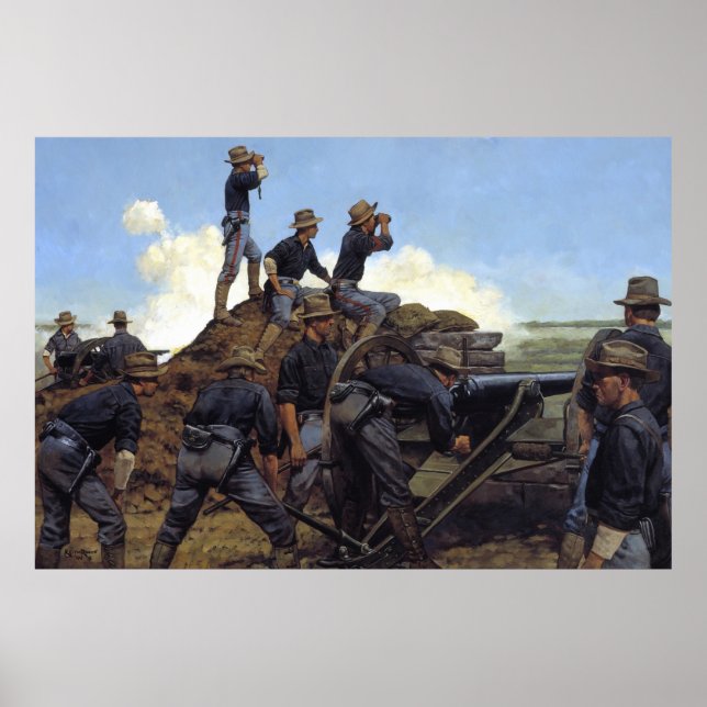 Utah Light Artillery av Keith Rocco Print Poster (Framsidan)