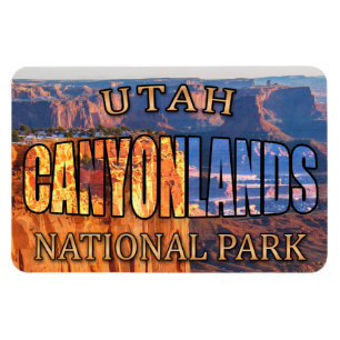 Utah magnet för Canyonlands nationalpark