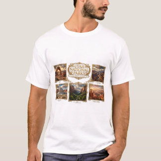 Utah Mighty Five Nationalparker T-Shirt