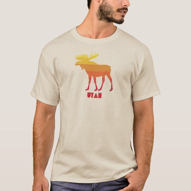 Utah Moose T Shirt (Framsida)