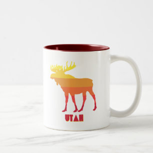 Utah Moose Två-Tonad Mugg