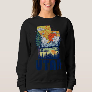 Utah Nature & Outdoor State Pride Mountains & Tre T Shirt
