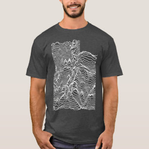 Utah Okänd förstoringstopografi Karta utan Tex T Shirt
