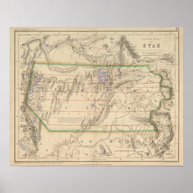 Utah-området Poster (Framsidan)