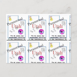 Utah paranormal vykort
