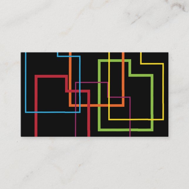 utah pride blur visitkort (Framsida)