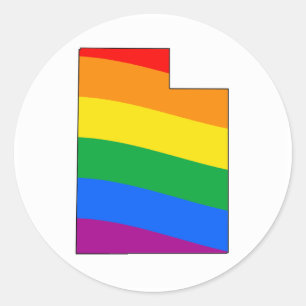 UTAH-PRIDE RUNT KLISTERMÄRKE