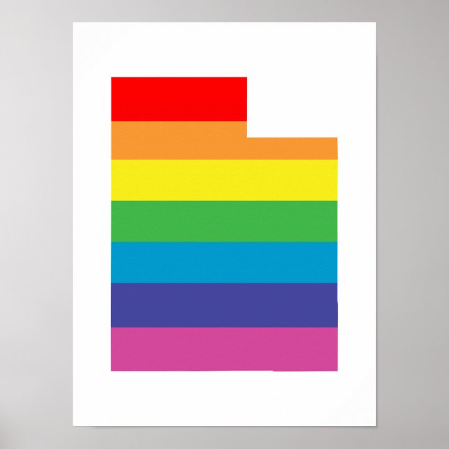 utah rainbow poster (Framsidan)