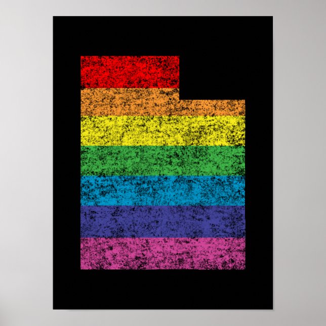 utah rainbow poster (Framsidan)