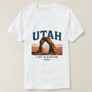 Utah Red Canyon Äventyr T Shirt
