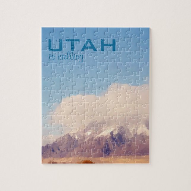 Utah ringer Jigszle Puzzle Pussel (Vertikal)