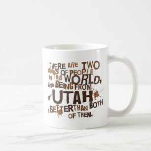 Utah (rolig) gåva kaffemugg
