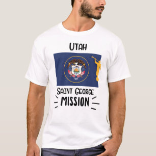 Utah Saint George Mormon LDS Uppdrag T Shirt
