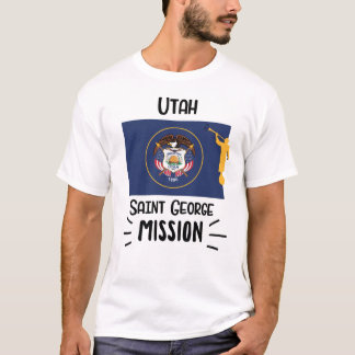 Utah Saint George Mormon LDS Uppdrag T Shirt