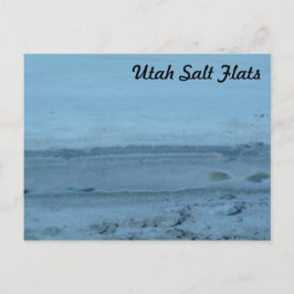 Utah Salt Flats Tourist Vykort