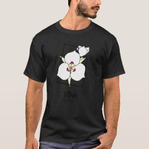 Utah Sego Lily Flower T Shirt