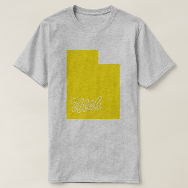 Utah Shape T-shirt (Design framsida)