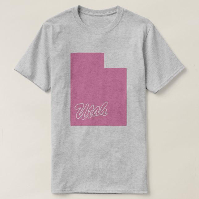 Utah Shape T-shirt (Design framsida)