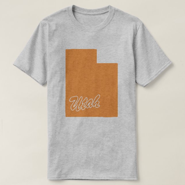 Utah Shape T-shirt (Design framsida)