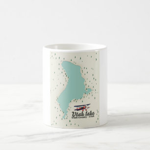 Utah Sjö, Utah-resan karta Kaffemugg