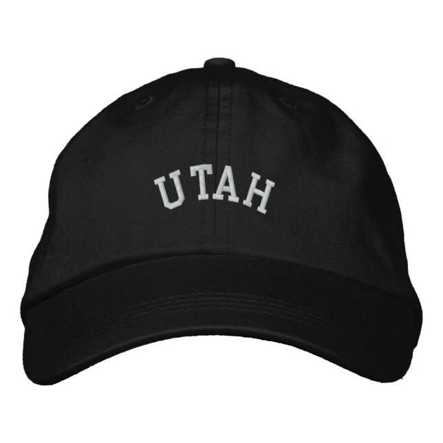 Utah State Embroized Broderad Keps (Framsida)