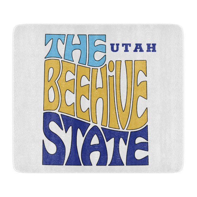 Utah State Nickname Ord Art Clearboard Board (Framsidan)