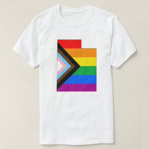 Utah State Stolthet HBTQ Progress Stolthet T Shirt