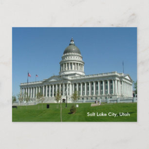 Utah-staten Huvudstad Vykort