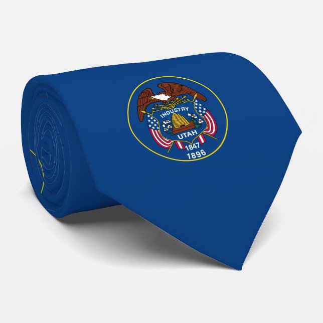 Utah Statlig flagga Design Slips (Rullad)