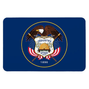 Utah Statlig flagga Magnet