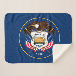 Utah Statlig flagga Print Patriotic