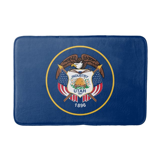 Utah statsflagga badrumsmatta (Framsidan)