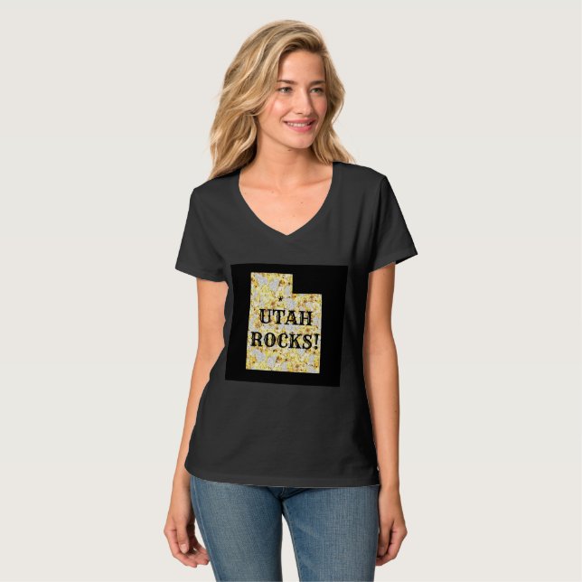 UTAH STEN! T SHIRT (Hel framsida)