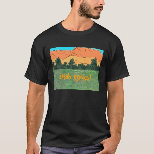 Utah stenar! tröja (Framsida)