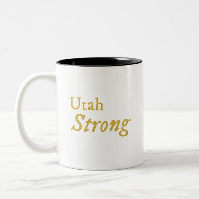 Utah Strong Coffee Mugg (Vänster)