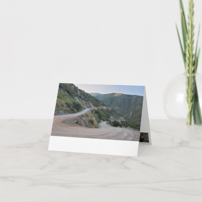 Utah Switchback Tackkort (Framsida)