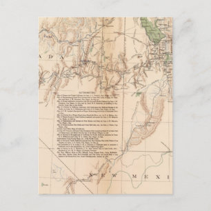 Utah Terr & Mil Dept Vykort