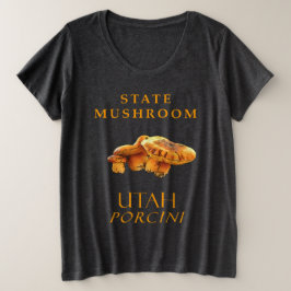 Utah Territory Mushroom Porcini T Shirt