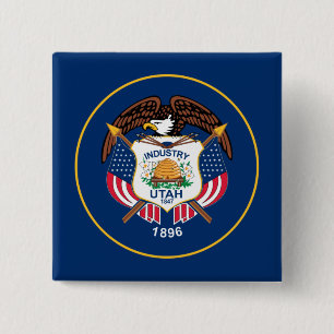 Utah: The Beehive State USA:s flagga, industri Knapp