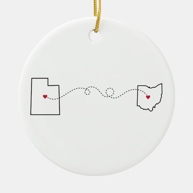 Utah to Ohio - Heart2Heart Ornament (Framsidan)