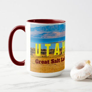 UTAH Underbar Salt Sjö-staten Mugg