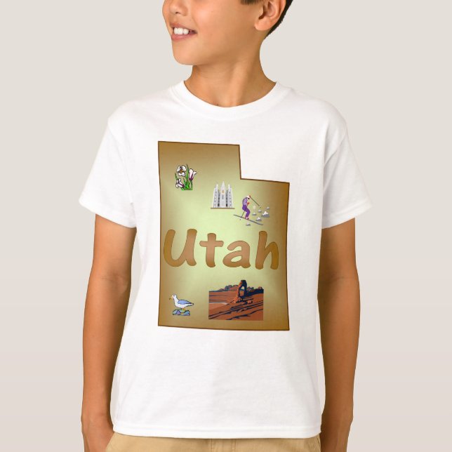 Utah ungeT-tröja Tröja (Framsida)