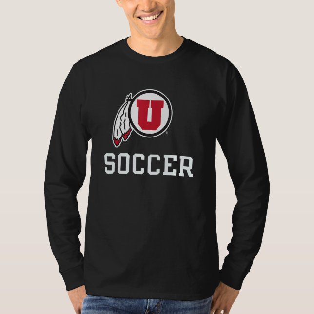 Utah Utes-sökarikonen Officiellt licensierad T Shirt (Framsida)