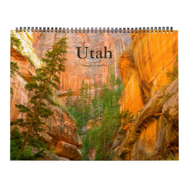 Utah väggkalender kalender (Omslag)