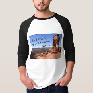Utah var äventyr börjar t-shirt