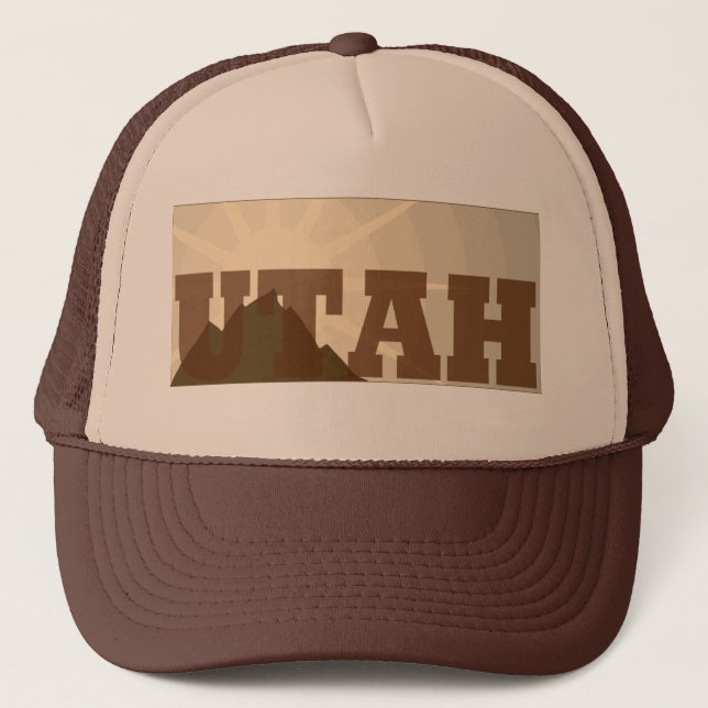 Utah vintagetruckerkeps keps (Framsida)